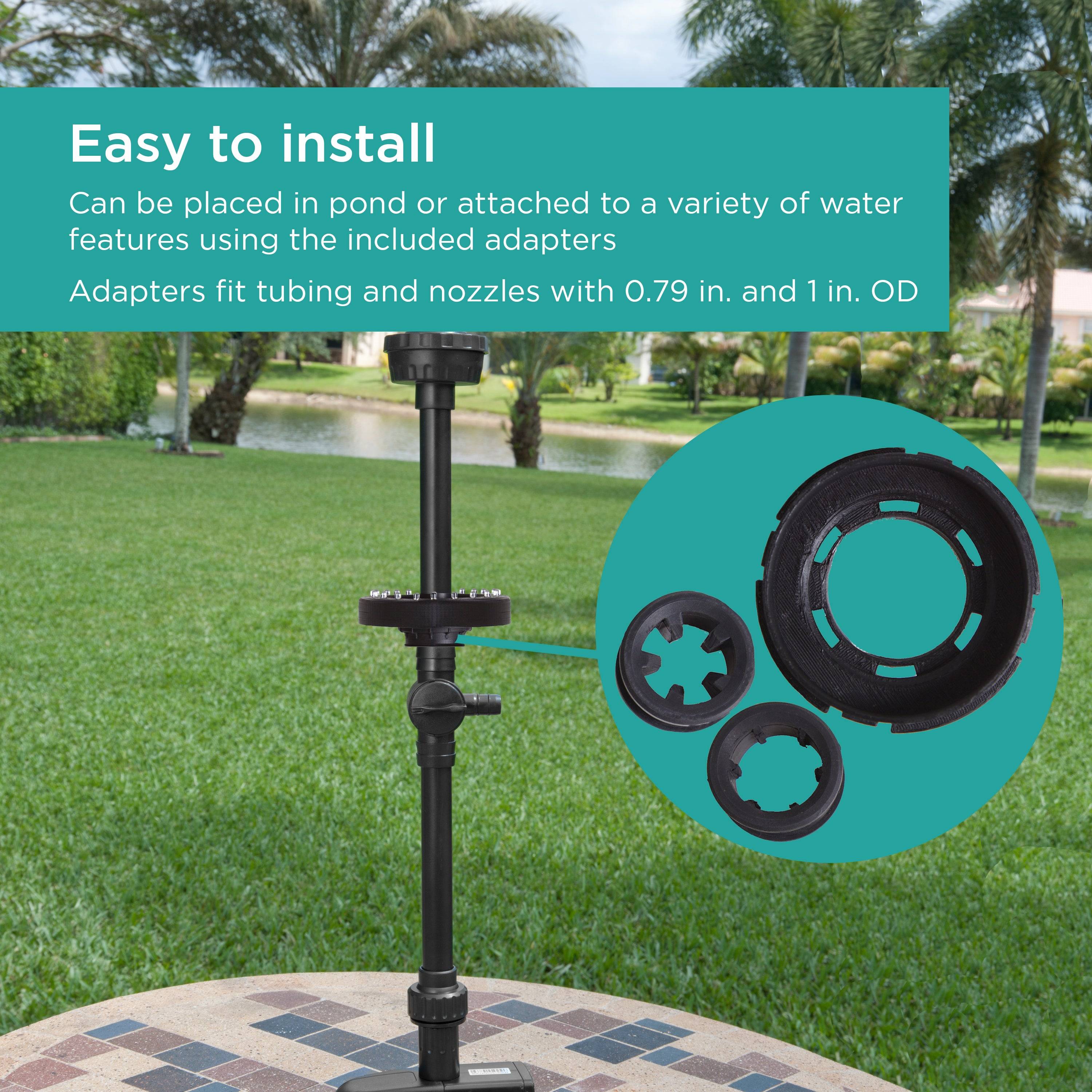 Light Ring installation on a nozzle kit