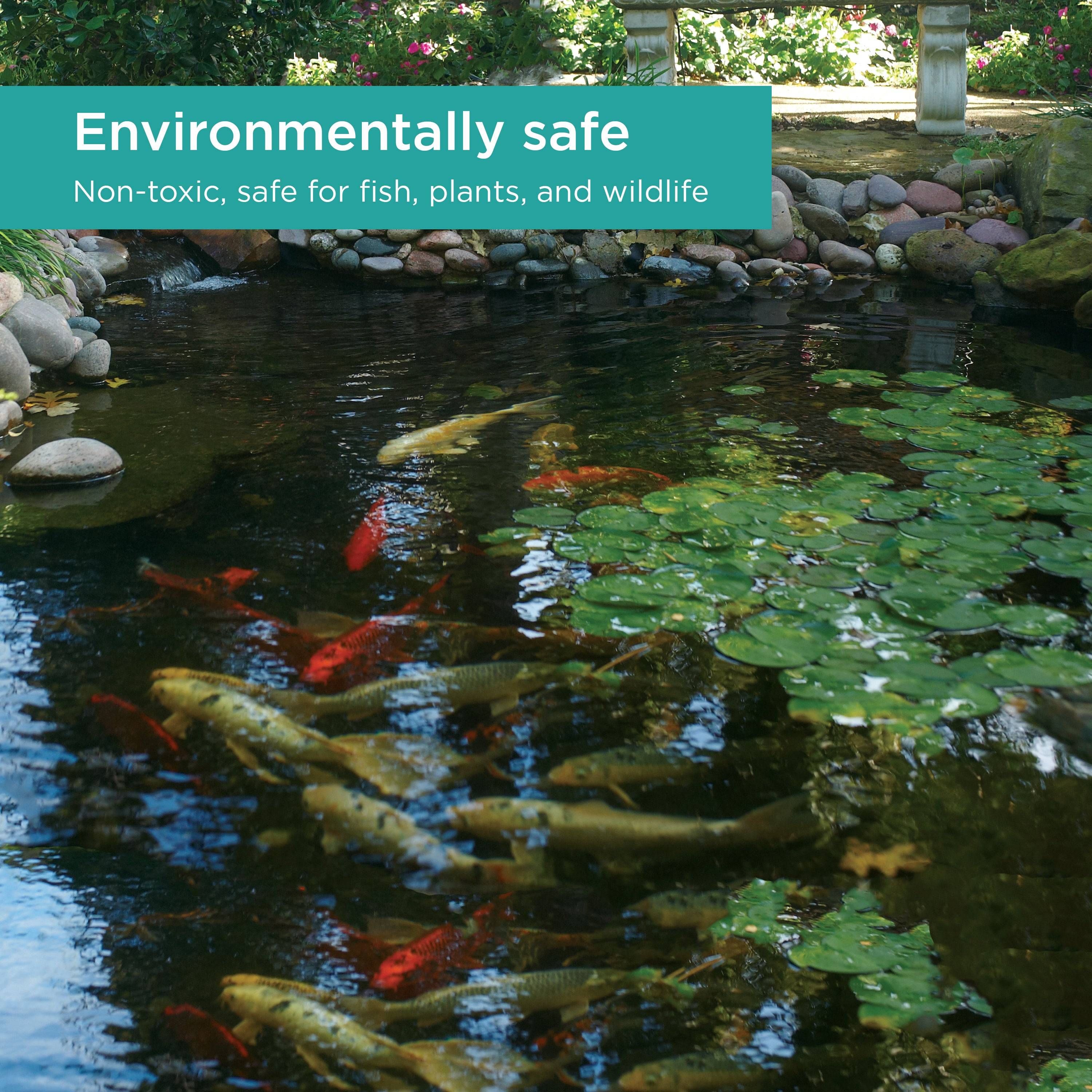 13 x 20 ft. PVC Pond Liner is environmentally safe: non-toxic, safe for fish, plants, and wildlife