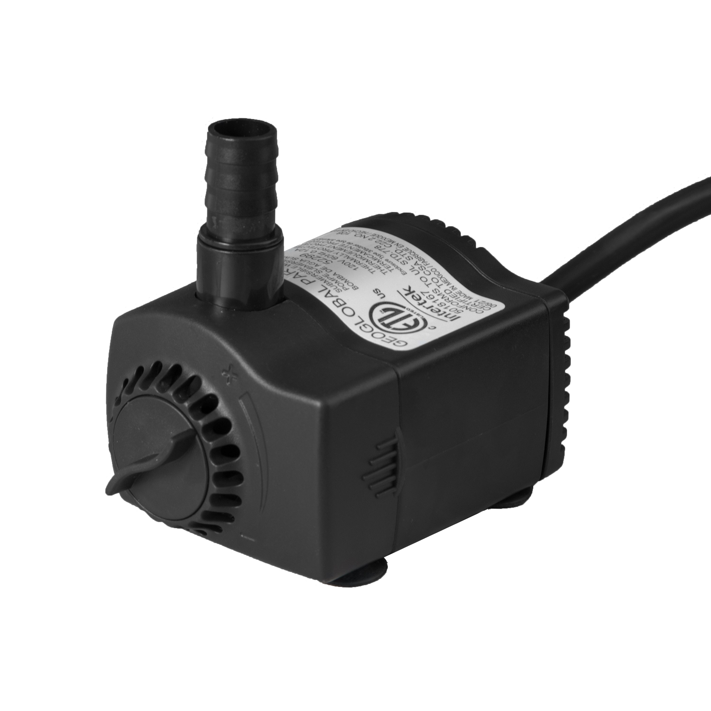 170 GPH Low-Water Auto Shut-off Fountain Pump