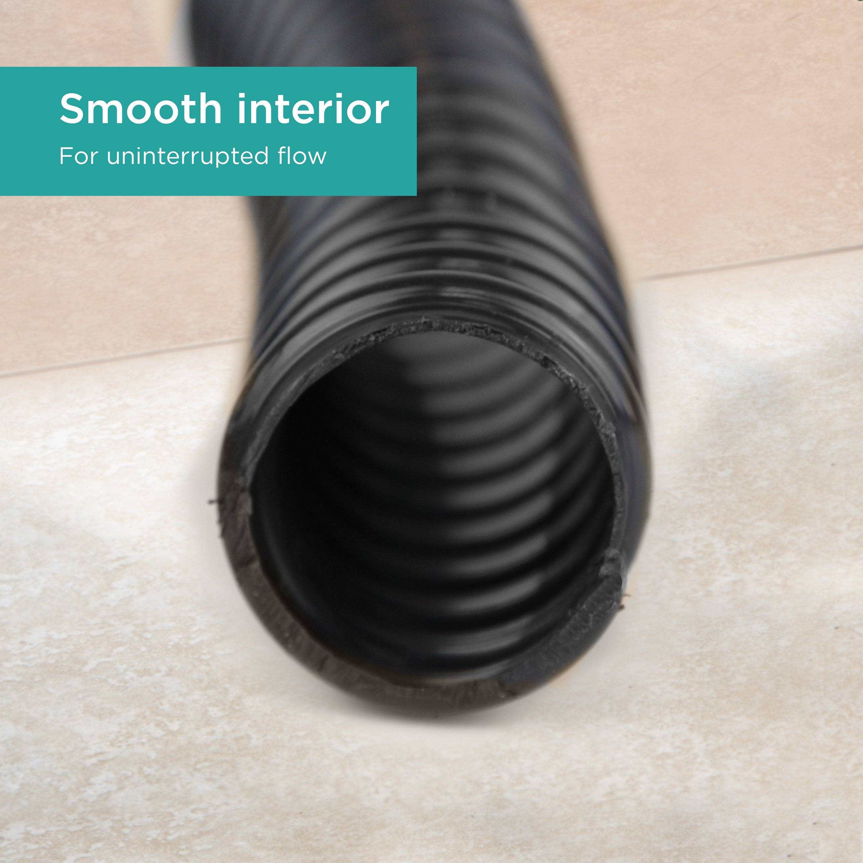3/4 in. Corrugated Tubing features smooth interior for uninterrupted flow