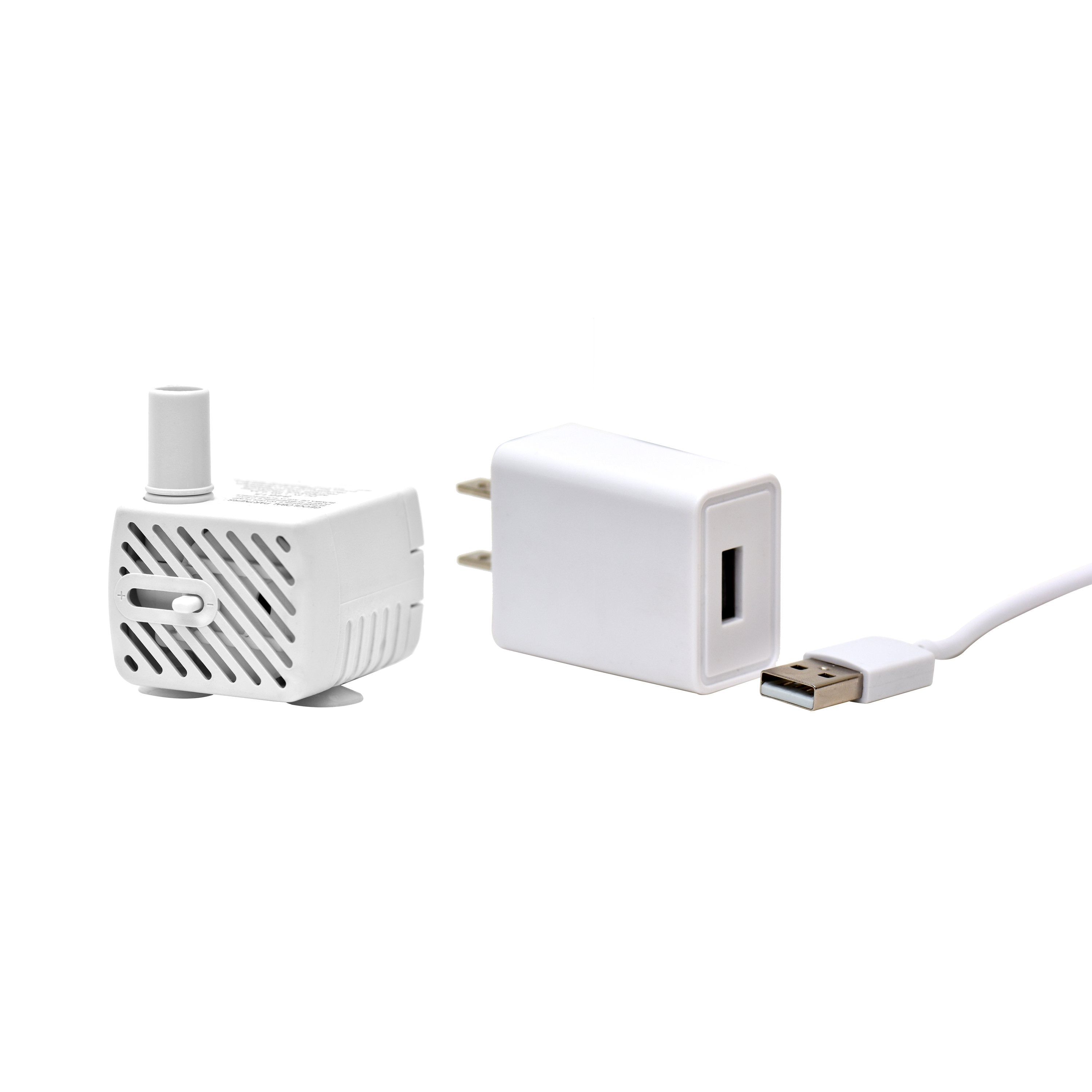 What's Included in 45 GPH Tabletop Fountain Pump with USB