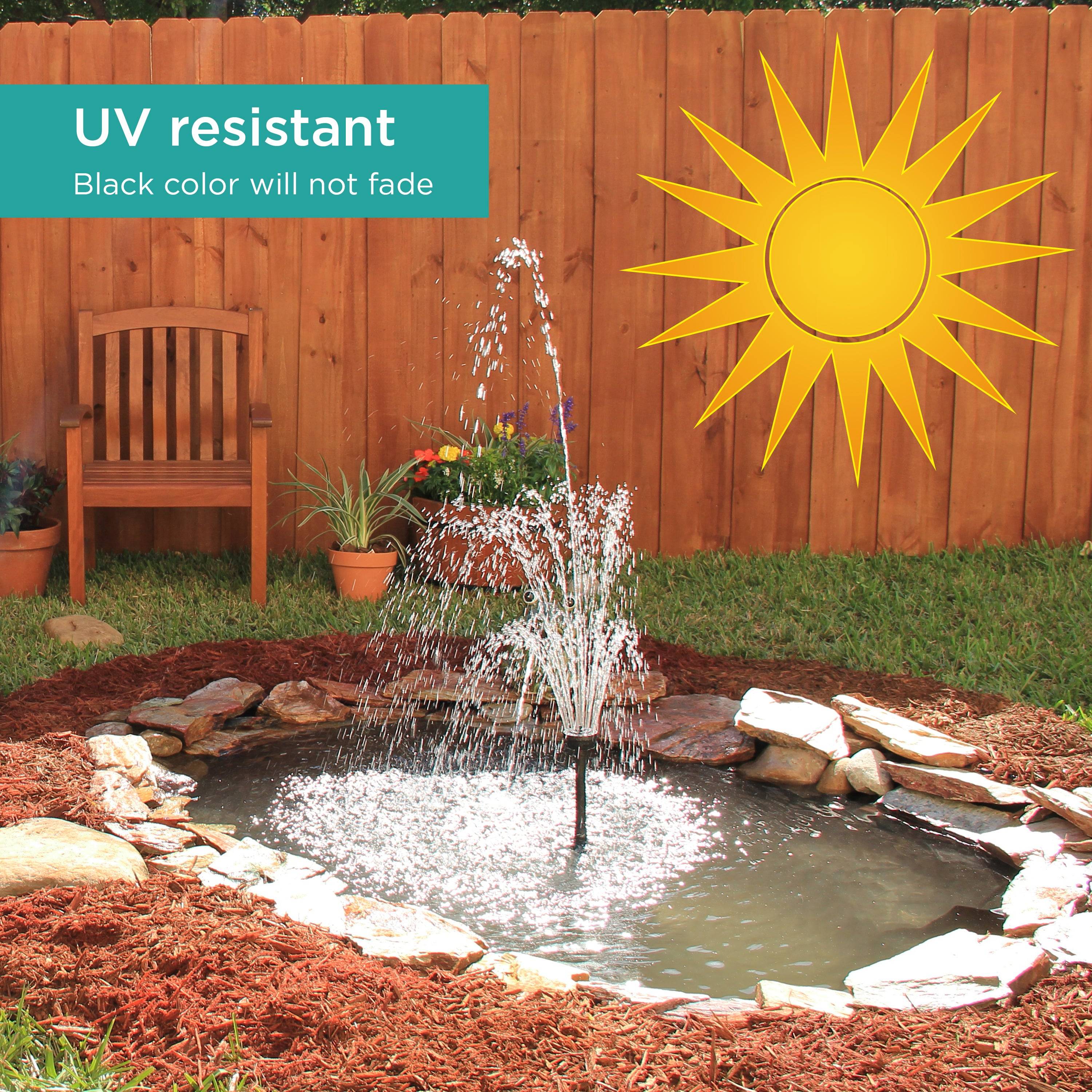 7 x 10 ft. PVC Pond Liner is UV resistant - black color will not fade