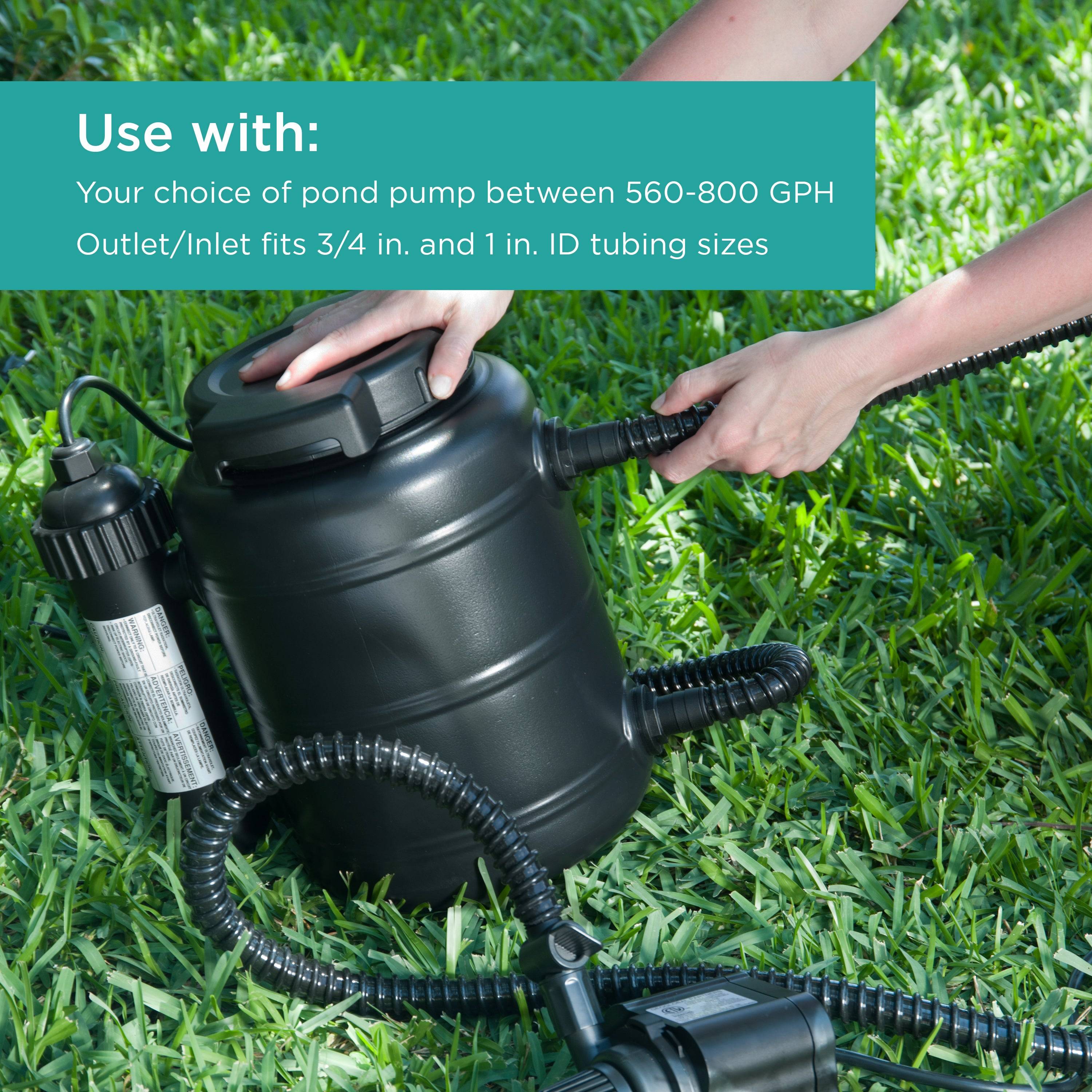 When to use Pond Filter with UV Clarifier