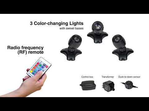 Color Changing Pond & Landscape LED Light Set