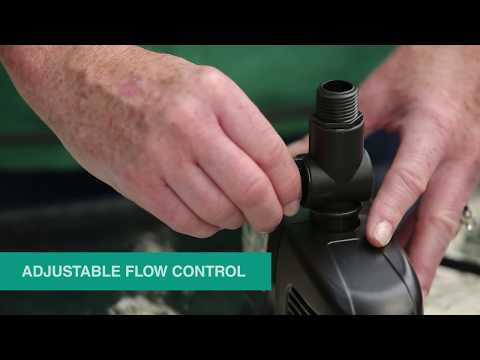 330 GPH Pond Pump with Nozzle Kit