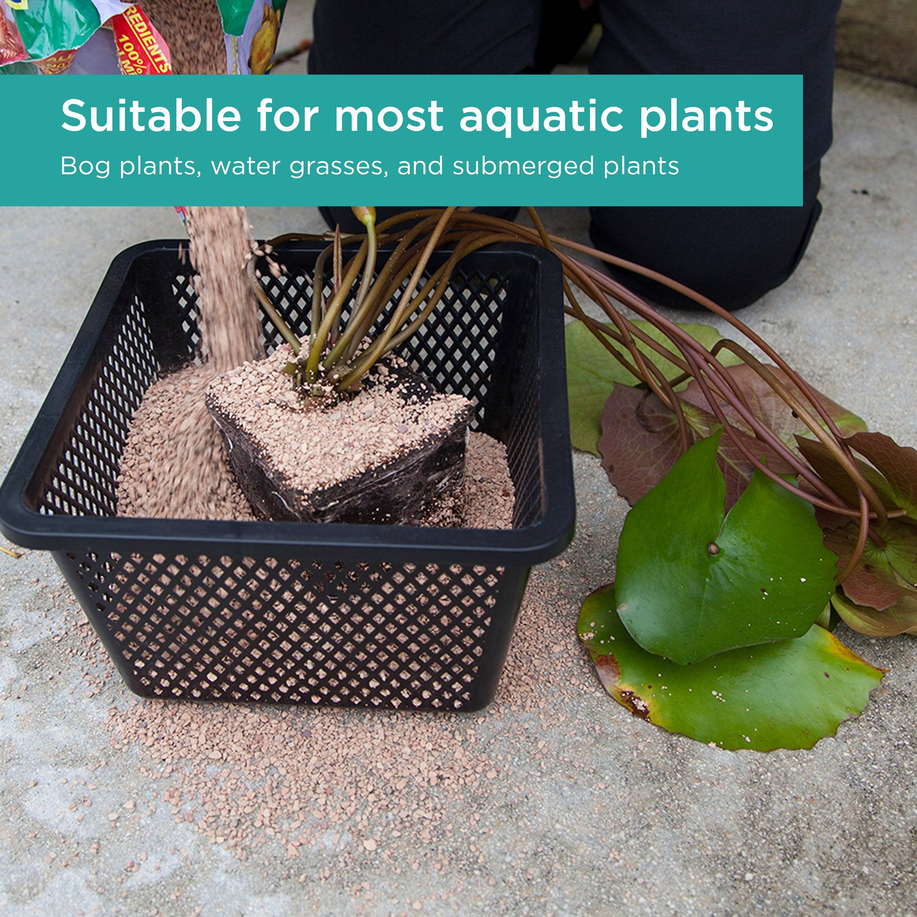 Aquatic Plant Basket is suitable for most aquatic plants 