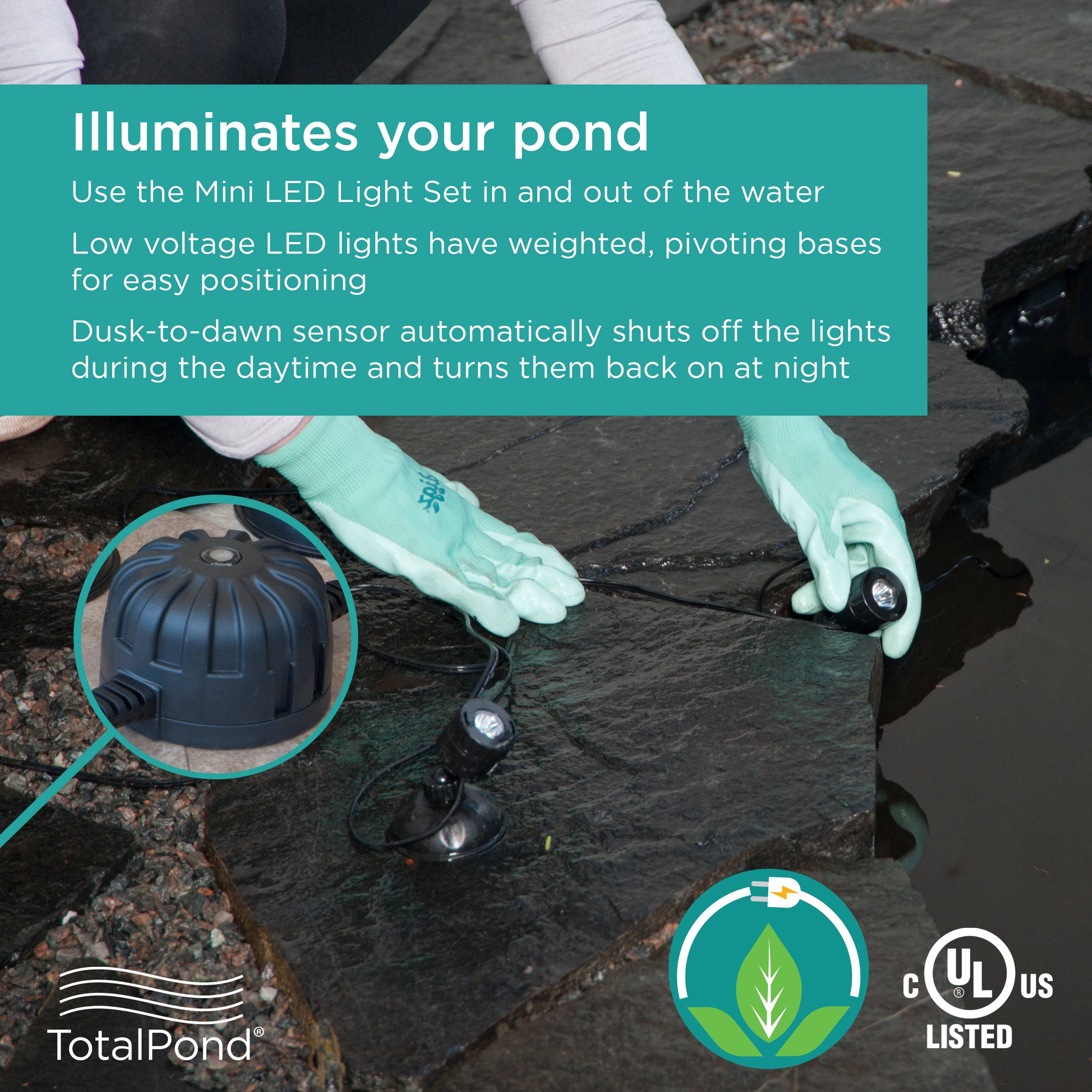 All-in-One Pond Bundle - Illuminates your pond