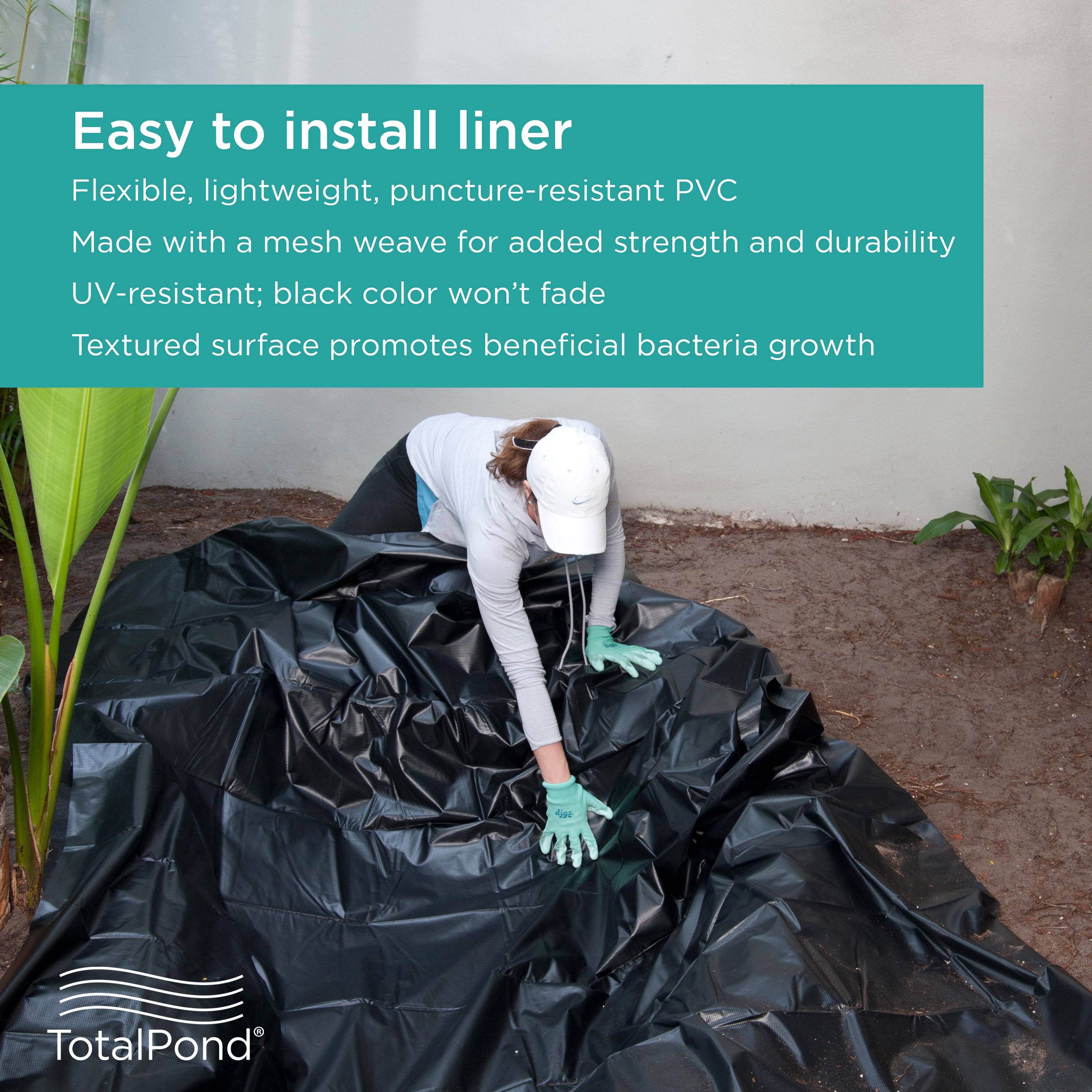 All-in-One Pond Bundle - Easy to install liner