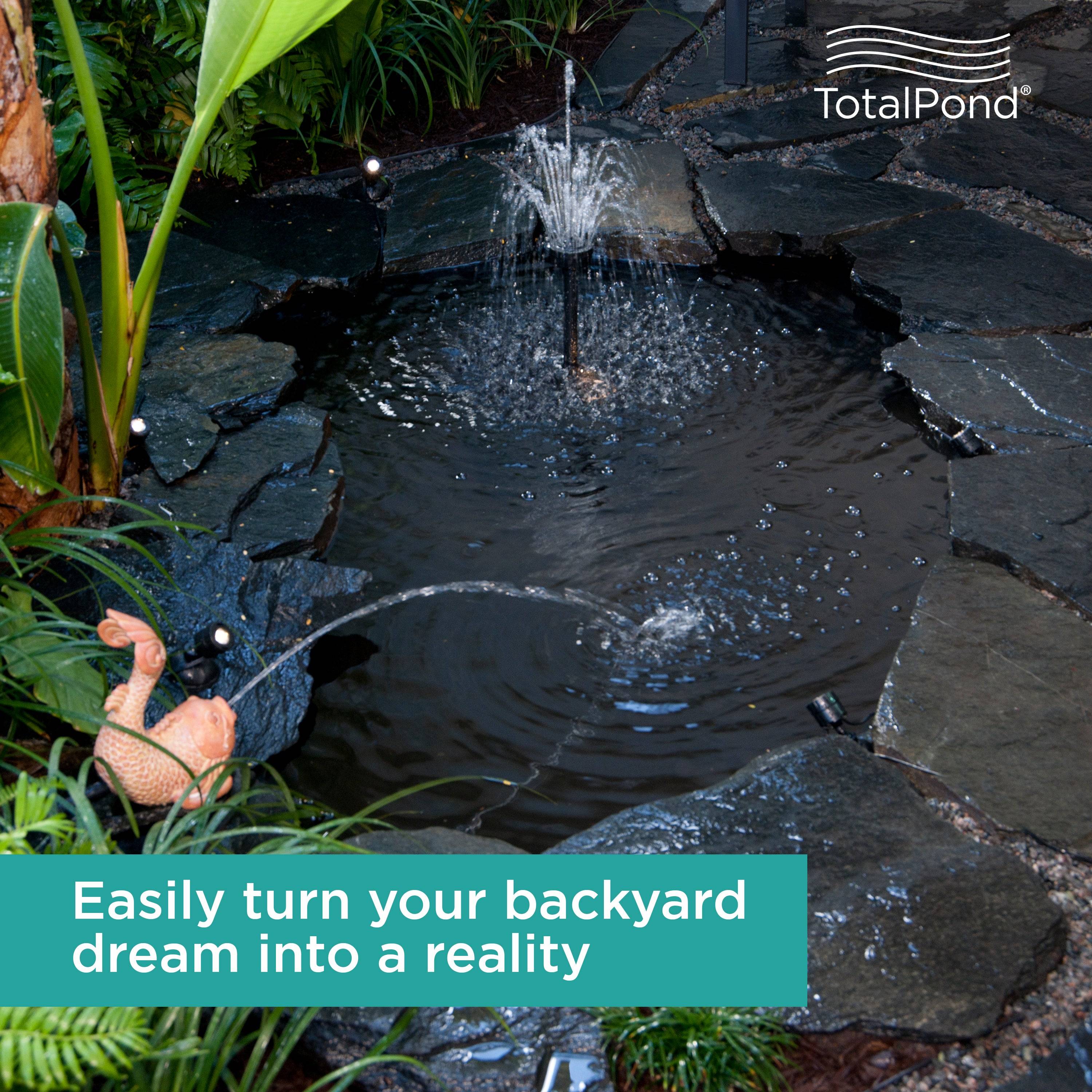 All-in-One Pond Bundle - Easily turn your backyard dream into a reality
